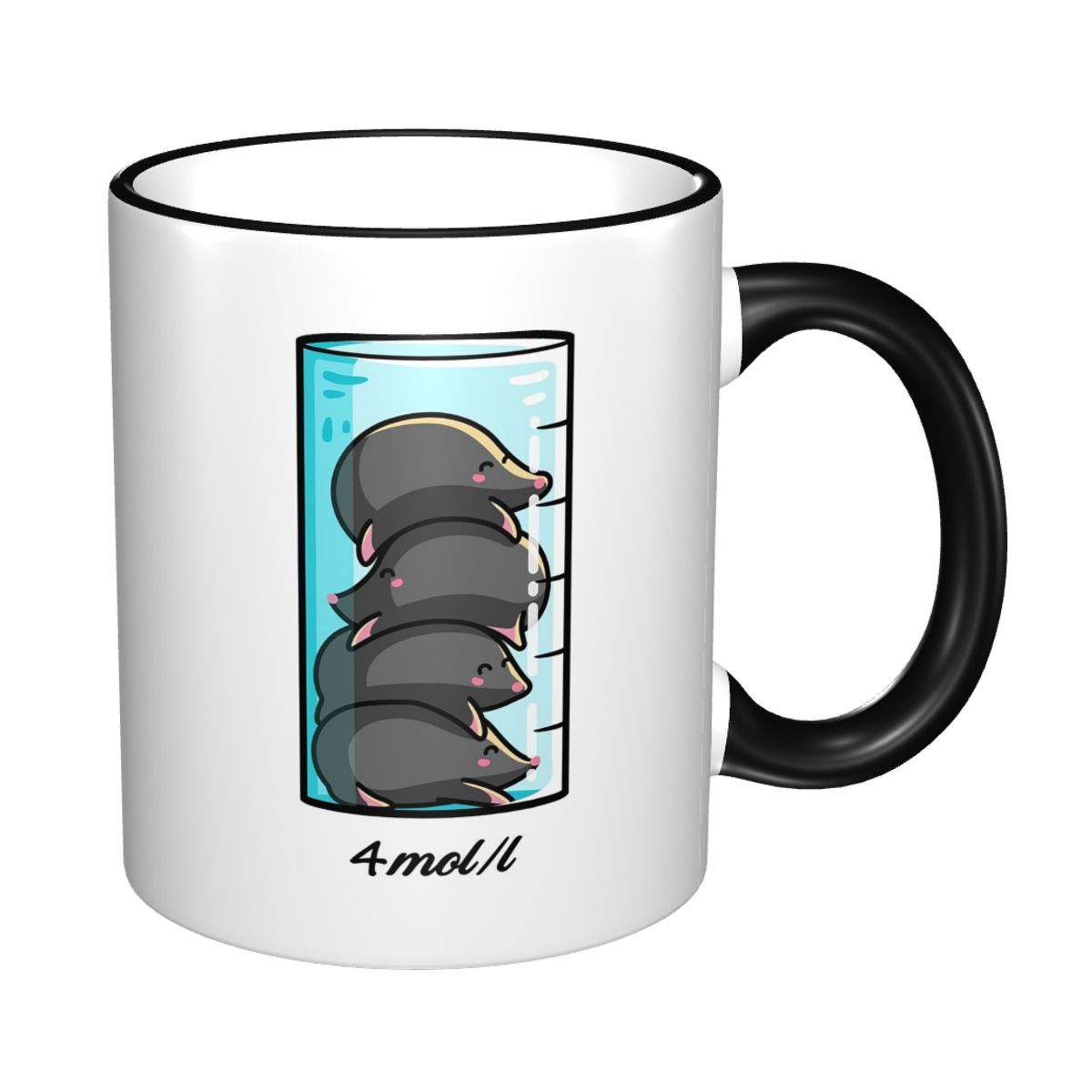Coffee Tea Joke - 4 Moles Per Litre Chemistry Science