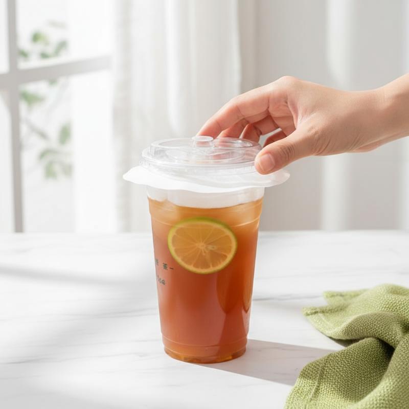 Coffee Tea Hot - 100/500Pcs Disposable Leak Proof Cup Sealing