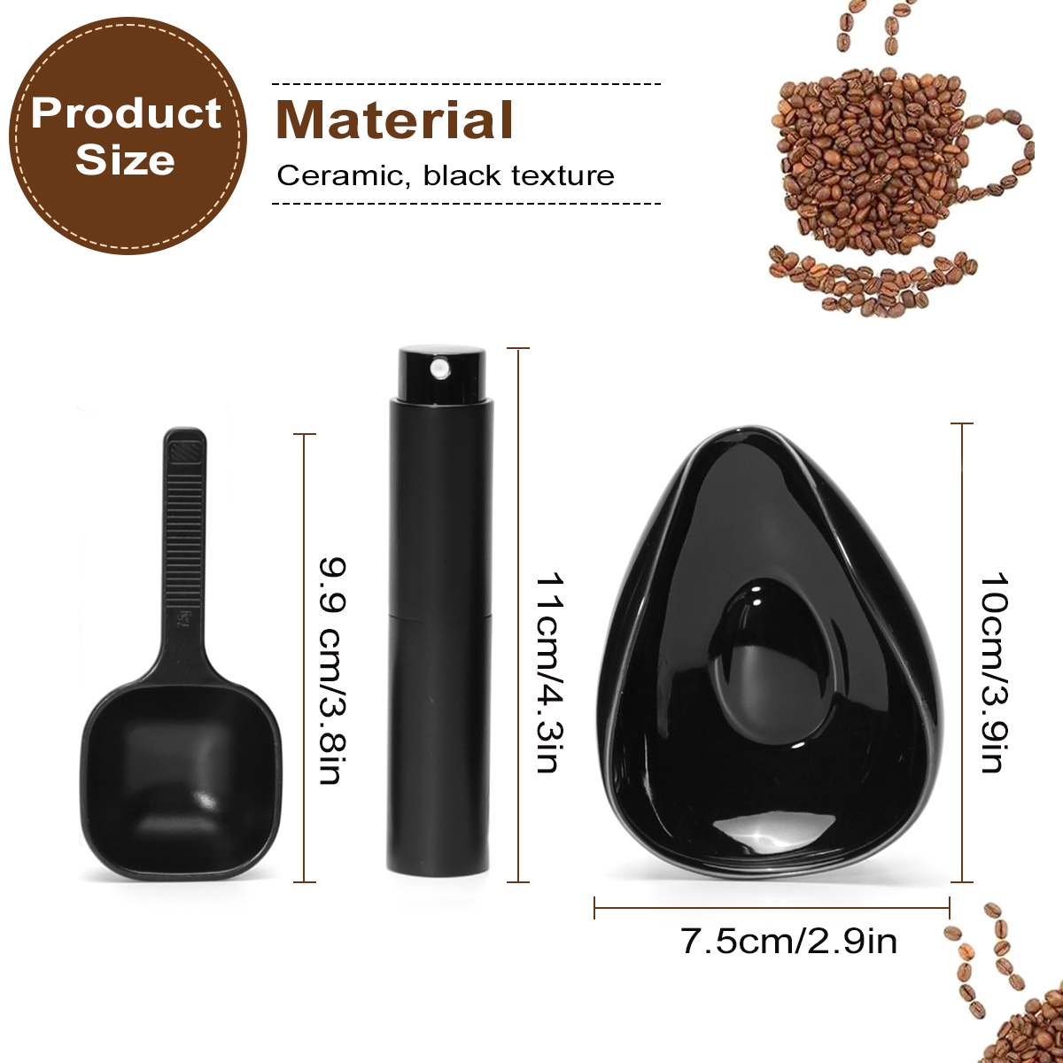Leeseph Coffee Bean Dosing Cup - Coffee Tea Or 评论和价格