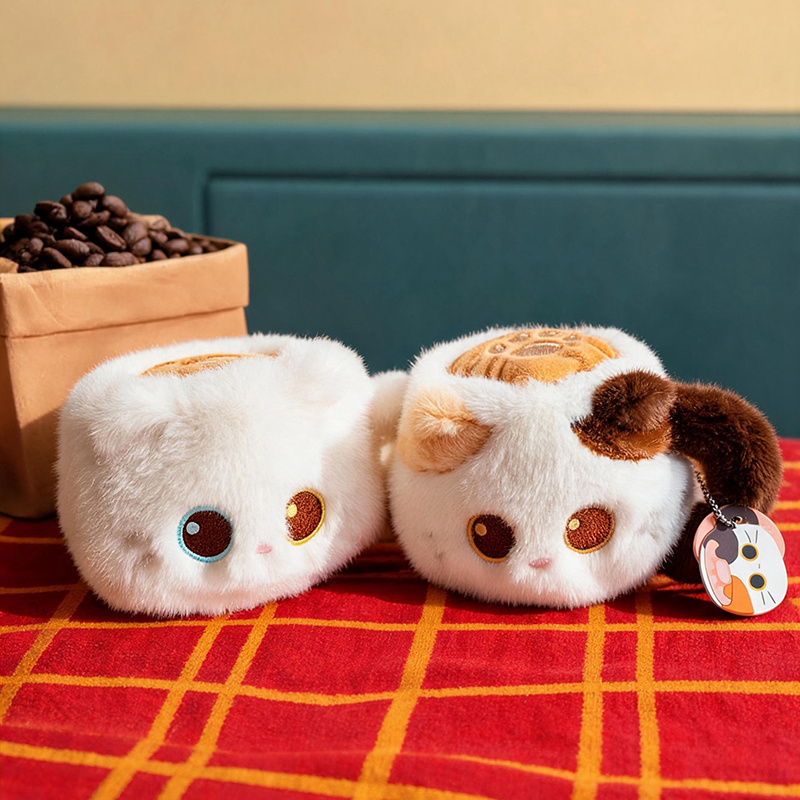 Cute Cat Coffee Cup Plush Toy  - Coffee Tea Espresso Machines 评论和价格