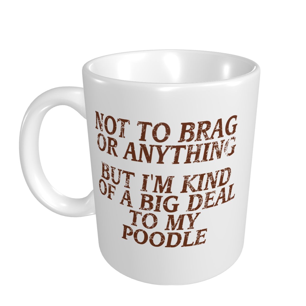 Mark Cup Mug Poodle Joke Dog M - Coffee Tea Joke 评论和价格