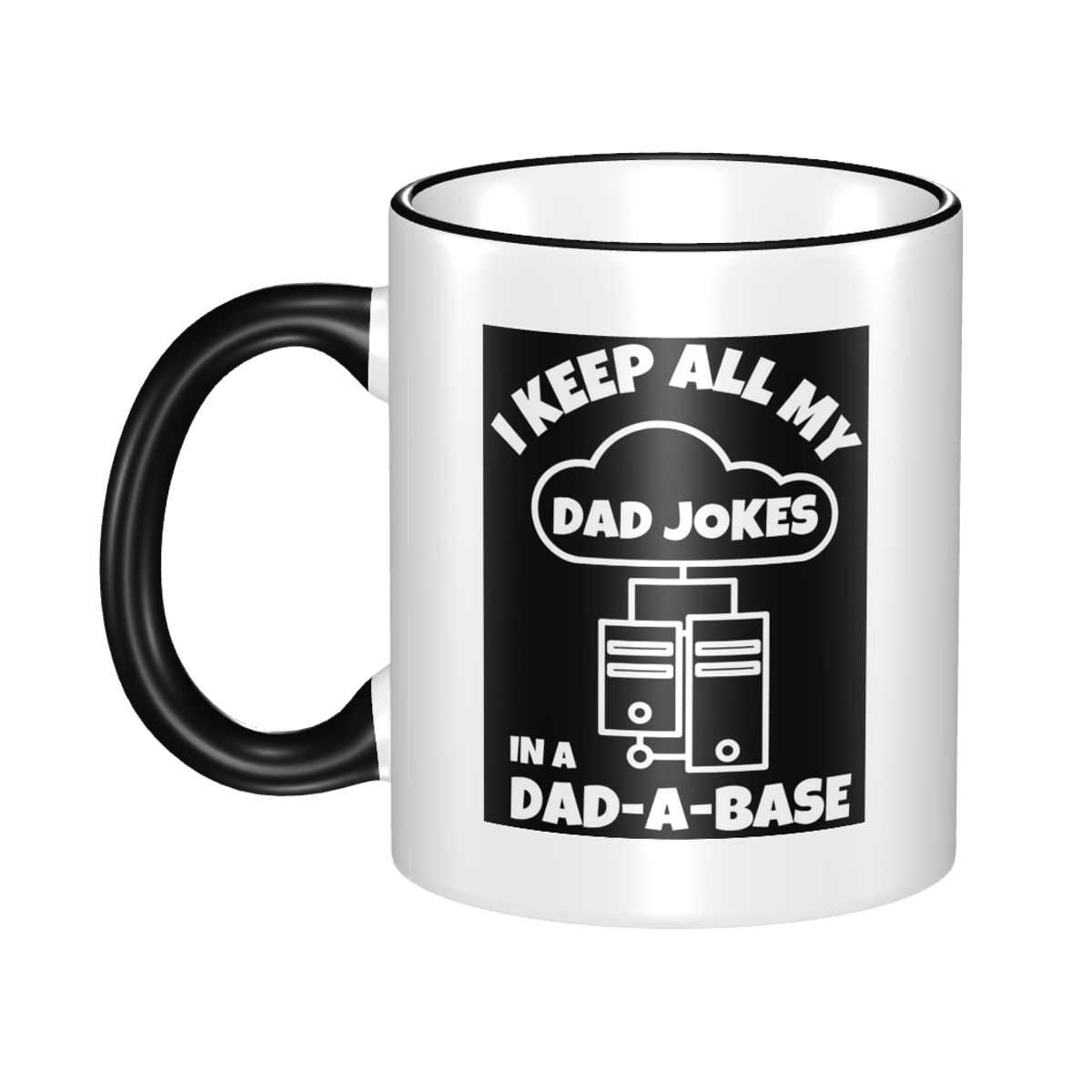 I Keep All My Dad Jokes In A D - Coffee Tea Joke 评论和价格