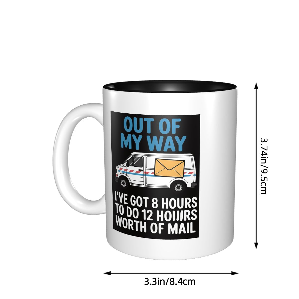 Postal Worker Joke For Deliver - Coffee Tea Joke 评论和价格