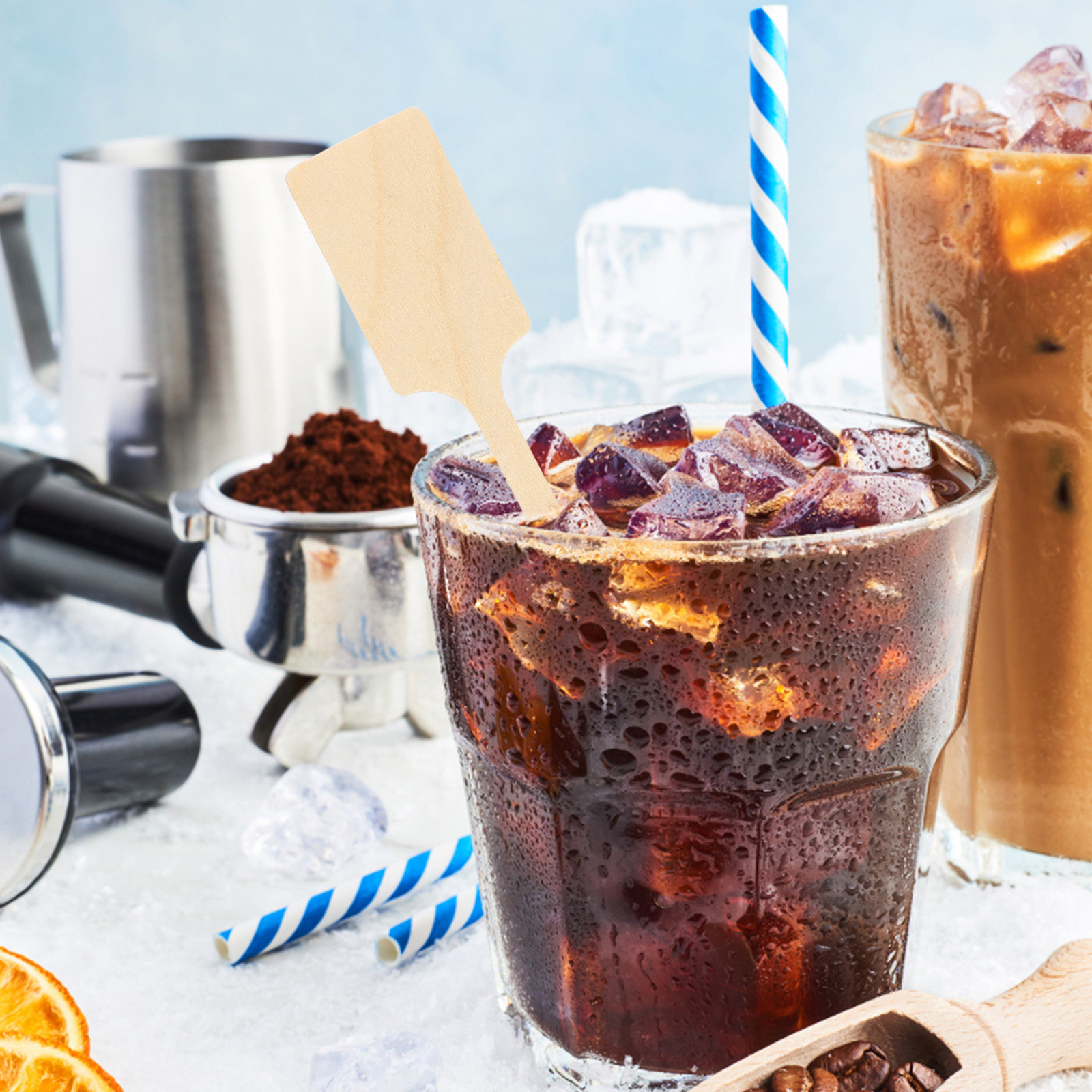 100Pcs Wooden Coffee Stirring  - Coffee Tea Hot 评论和价格