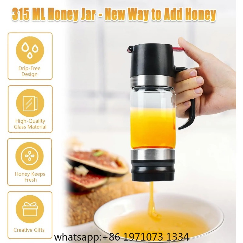No-Drip Honey Dispenser with B - Coffee Tea Or 评论和价格