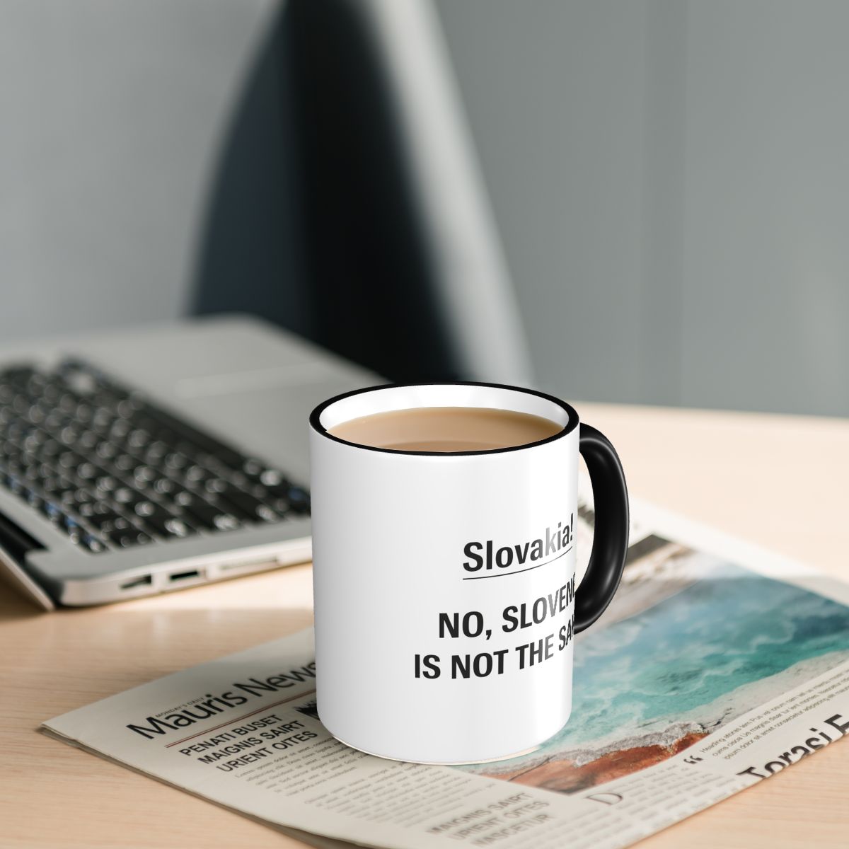 Funny Geography Joke Slovakia  - Coffee Tea Joke 评论和价格