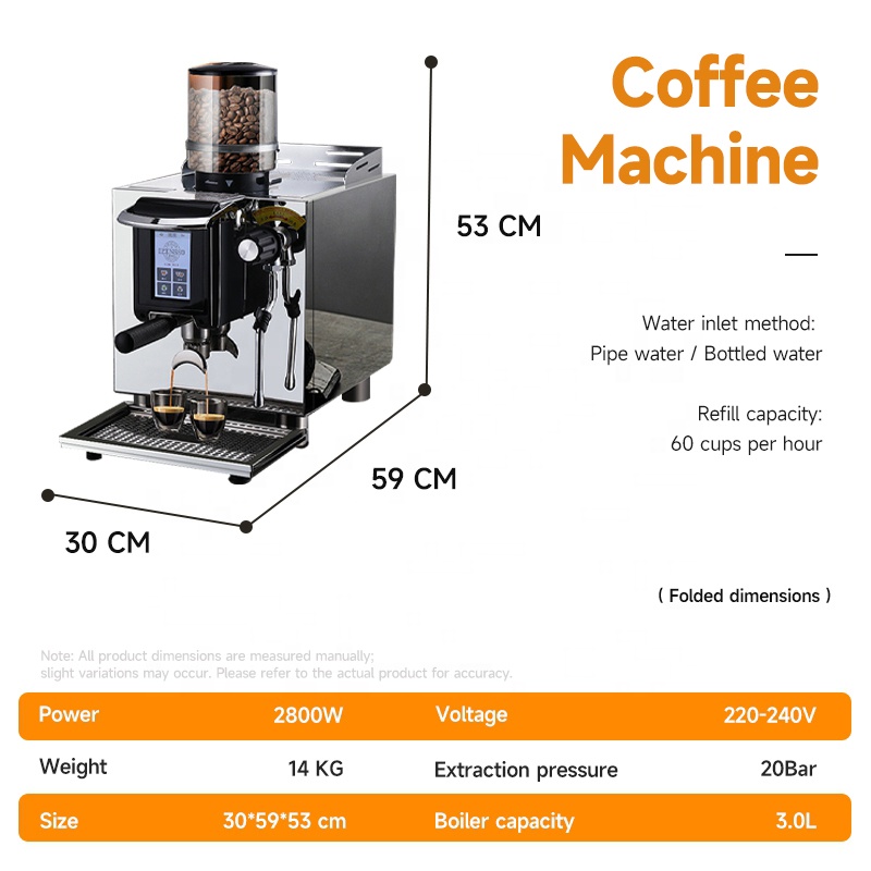 Italian Semi-automatic Espress - Coffee Tea Espresso Machines 评论和价格
