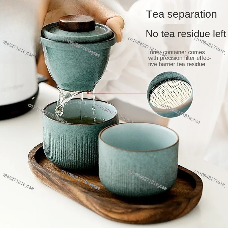 Travel Kung Fu Tea Set Outdoor - Coffee Tea Or 评论和价格