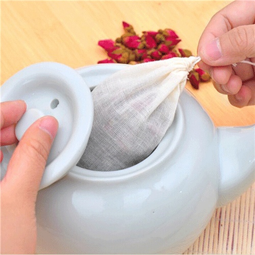 1pc/10Pcs Cotton Tea Bags Musl - Coffee Tea Garden 评论和价格