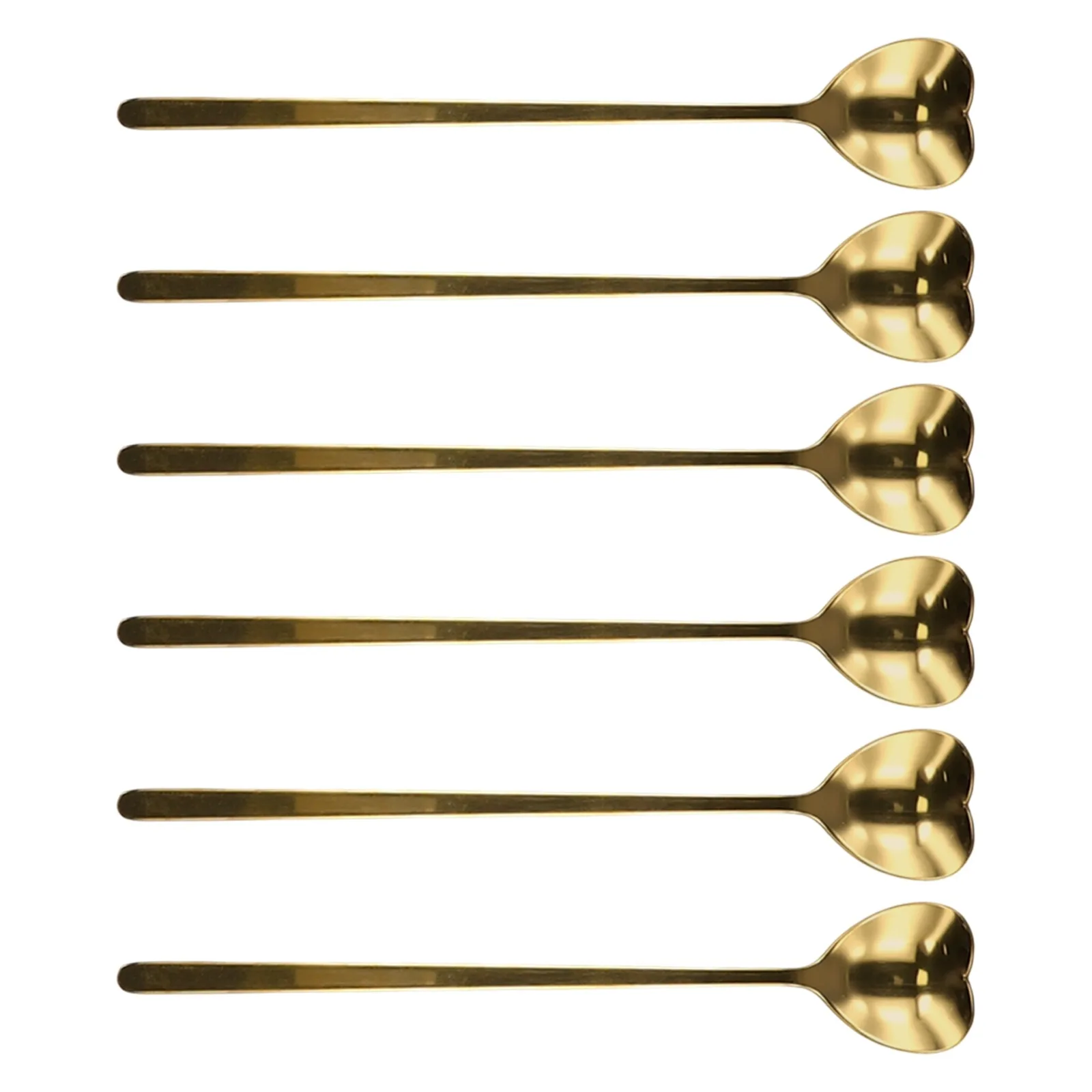 Comfortable Grip Tea Spoon Set - Coffee Tea Or 评论和价格