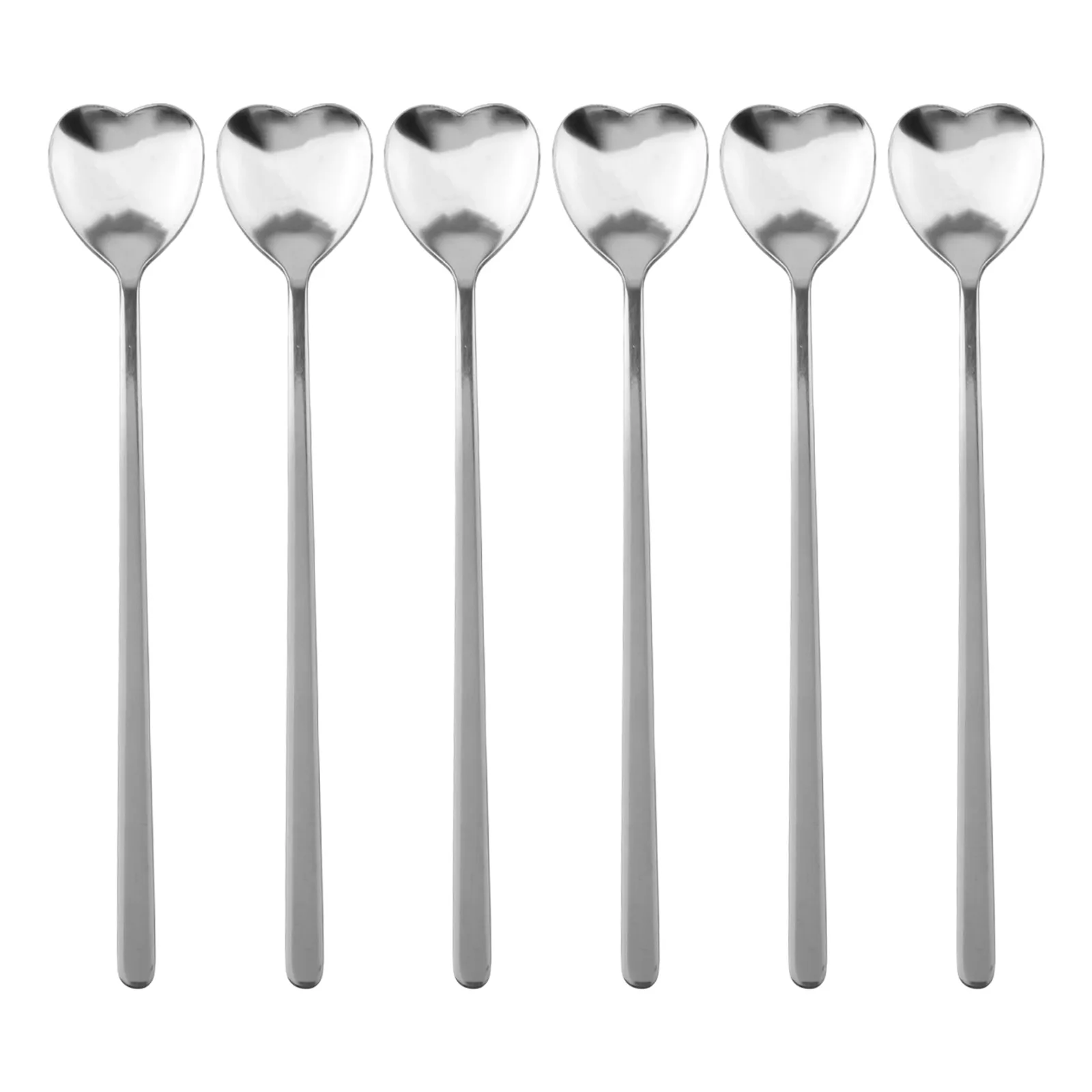 Comfortable Grip Tea Spoon Set - Coffee Tea Or 评论和价格